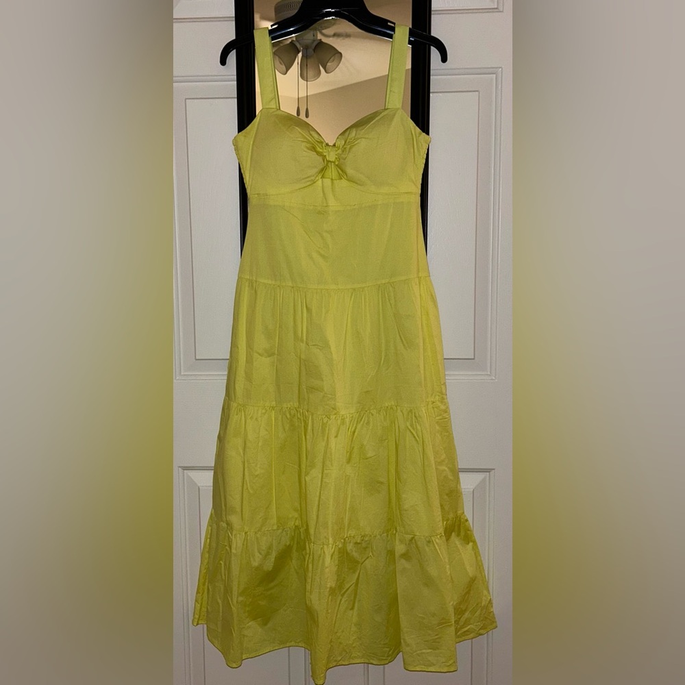 Guess Vibrant Yellow Maxi Sundress